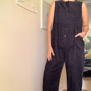Vintage Laura Ashley corduroy jumpsuit